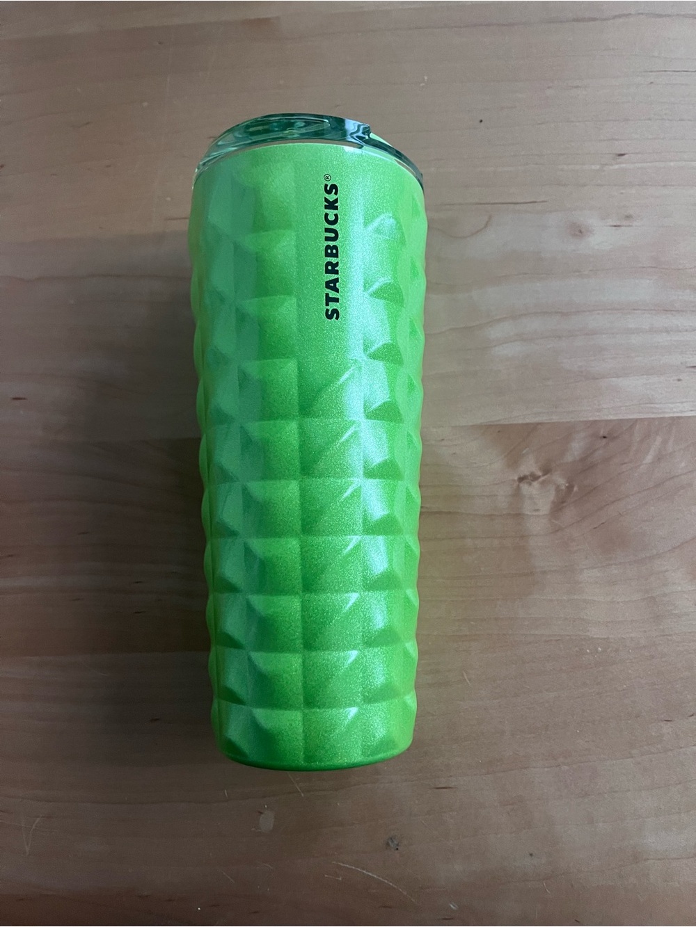 Starbucks Bright Green 16oz Stainless Tumbler with Lid